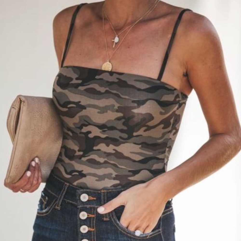 Camo Bodysuit